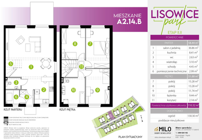 Mieszkanie w inwestycji: Lisowice Park etap 2+