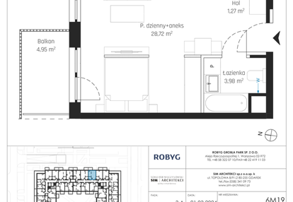 Mieszkanie w inwestycji: Nadmotławie Apartments etap J