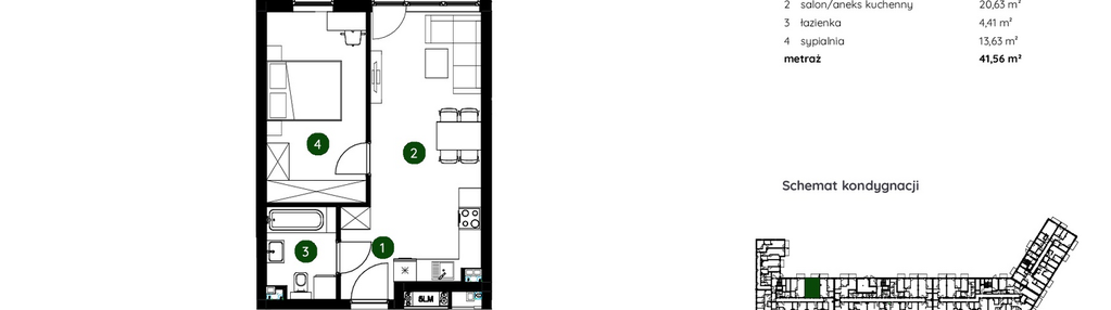 Mieszkanie w inwestycji: Murapol GreenCity bud. 1