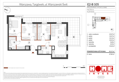 Mieszkanie w inwestycji: Warszawski Świt etap XI