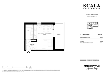 Mieszkanie w inwestycji: Scala