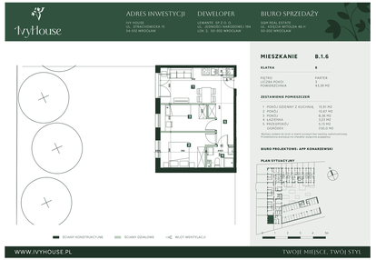 Mieszkanie w inwestycji: IVY HOUSE