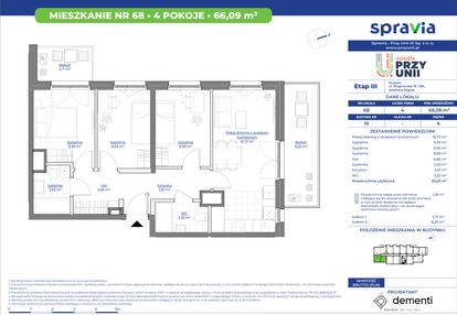 Mieszkanie w inwestycji: Osiedle przy Unii etap III