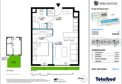 Mieszkanie w inwestycji: Jabłonova