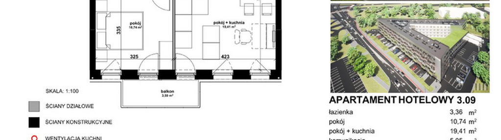Mieszkanie w inwestycji: Apartamentowiec Zwycięska 3 - inwestycyjne