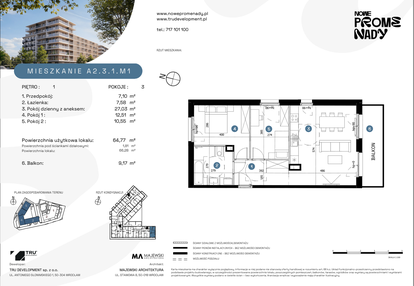 Mieszkanie w inwestycji: Nowe Promenady