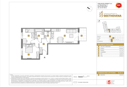 Mieszkanie w inwestycji: Apartamenty Beethovena