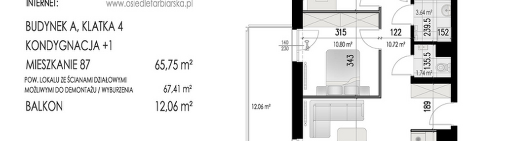 Mieszkanie w inwestycji: Osiedle Farbiarska