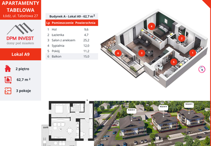 Mieszkanie w inwestycji: Apartamenty Tabelowa