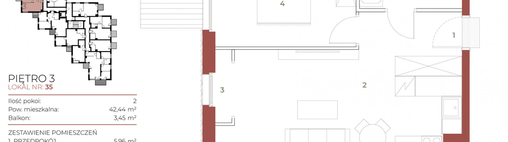 Mieszkanie w inwestycji: Tertio Zapolskiej