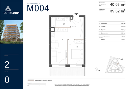 Mieszkanie w inwestycji: Ultradom