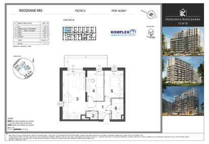 Mieszkanie w inwestycji: Dzielnica Kielczanka etap III