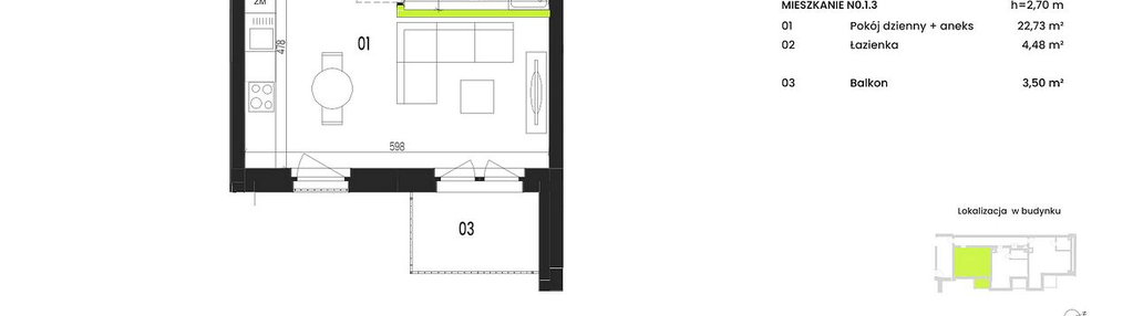 Mieszkanie w inwestycji: Ogrody Staromiejskie