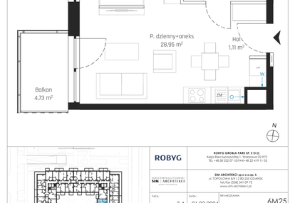 Mieszkanie w inwestycji: Nadmotławie Apartments etap J