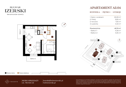 Mieszkanie w inwestycji: Bulwar Izerski