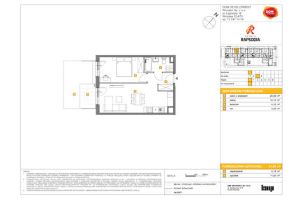 Mieszkanie w inwestycji: Osiedle Rapsodia etap 3
