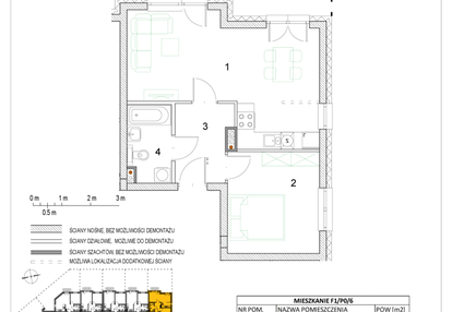 Mieszkanie w inwestycji: Osiedle Jodłowa bud. F