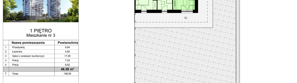 Mieszkanie w inwestycji: Dzielnica Parkowa VIII