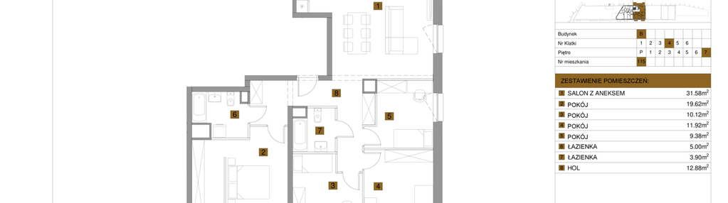 Mieszkanie w inwestycji: Apartamenty nad Oławką etap II