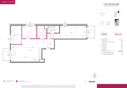 Mieszkanie w inwestycji: Lechicka 65