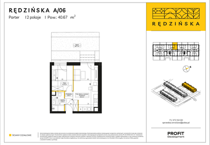 Mieszkanie w inwestycji: Rędzińska 4