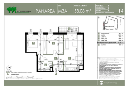 Mieszkanie w inwestycji: Panarea