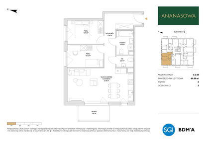 Mieszkanie w inwestycji: Ananasowa