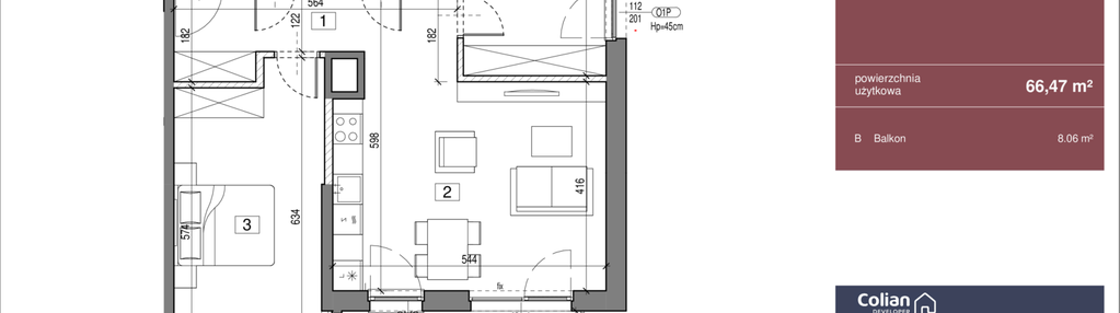 Mieszkanie w inwestycji: Goplana budynek G
