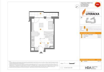 Mieszkanie w inwestycji: Apartamenty Literacka etap 2.3