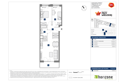 Mieszkanie w inwestycji: Osiedle przy Wielickiej