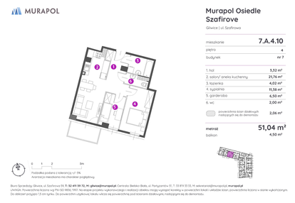 Mieszkanie w inwestycji: Murapol Osiedle Szafirove