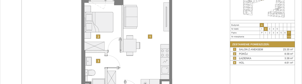 Mieszkanie w inwestycji: Apartamenty Metro Wilanowska