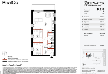 Mieszkanie w inwestycji: Elewator - Mieszkania i Lofty