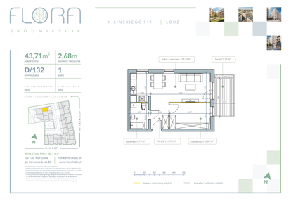 Mieszkanie w inwestycji: Flora Śródmieście