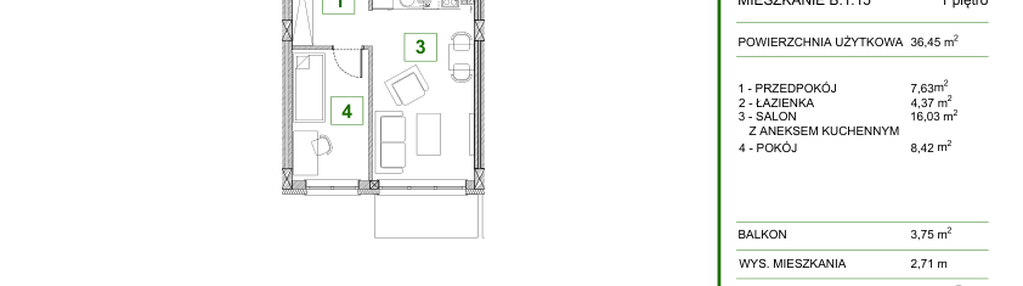 Mieszkanie w inwestycji: Ogrody Centrum 2