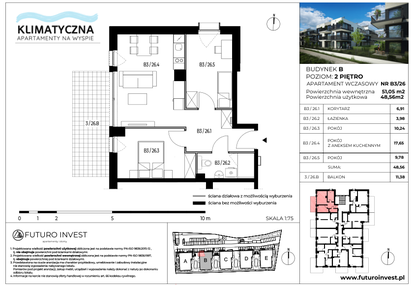 Mieszkanie w inwestycji: Apartamenty Klimatyczna