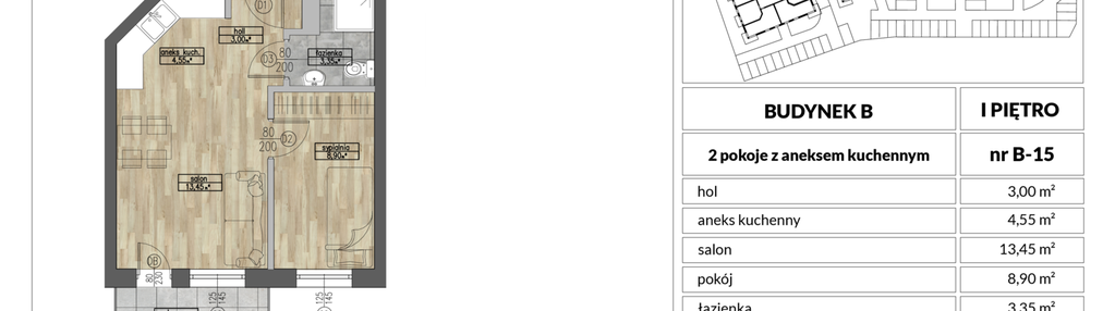 Mieszkanie w inwestycji: Imaginarium Kazuń Nowy - bud. B