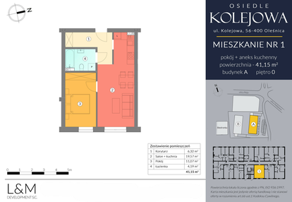 Mieszkanie w inwestycji: Osiedle Kolejowa