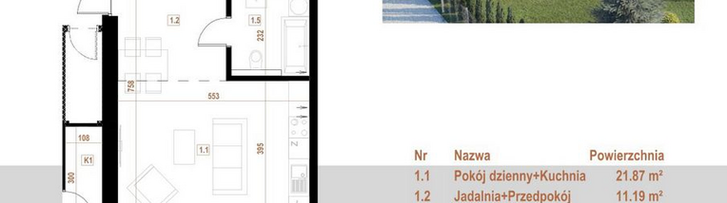 Mieszkanie w inwestycji: Osiedle Dębowe