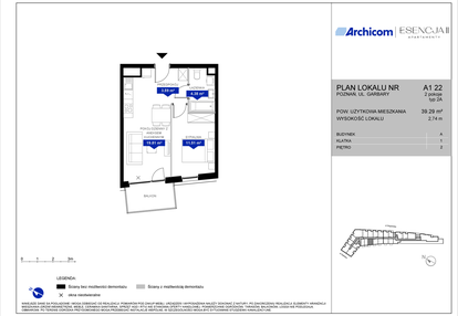 Mieszkanie w inwestycji: Apartamenty Esencja II