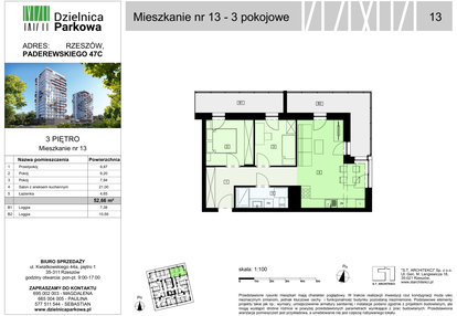 Mieszkanie w inwestycji: Dzielnica Parkowa VIII