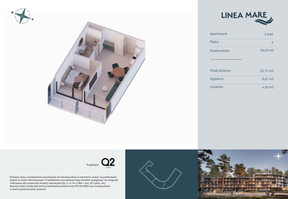 Mieszkanie w inwestycji: Linea Mare - apartamenty inwestycyjne
