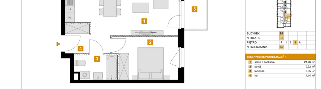 Mieszkanie w inwestycji: Osiedle Arkadia