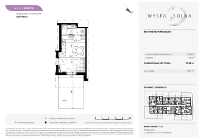 Mieszkanie w inwestycji: Wyspa Solna Etap III, budynek A