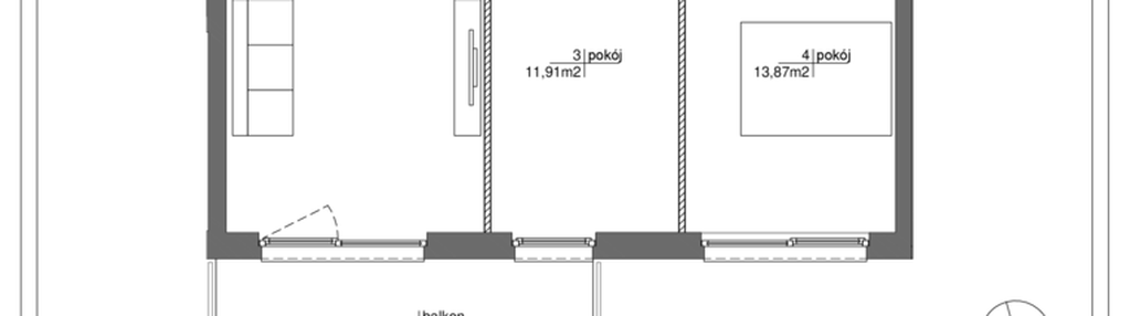 Mieszkanie w inwestycji: Rytm Mokotowa - etap 1B