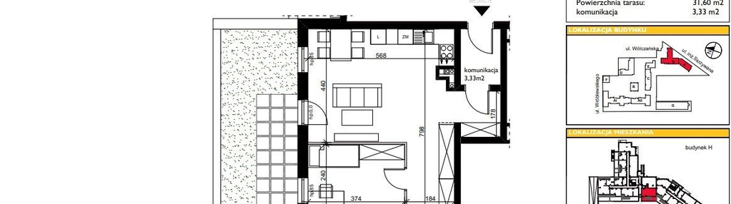 Mieszkanie w inwestycji: ART MODERN etap III - bud. H