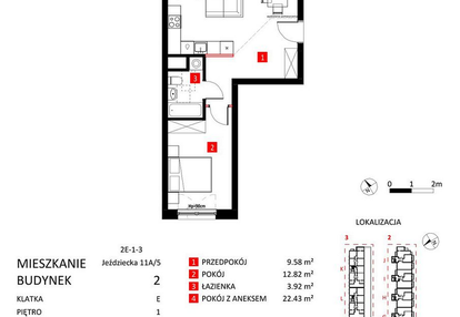 Mieszkanie w inwestycji: Apartamenty Jeździecka