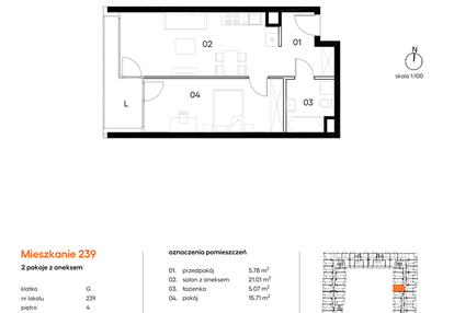 Mieszkanie w inwestycji: Miasto Polskich Mistrzów Olimpijskich