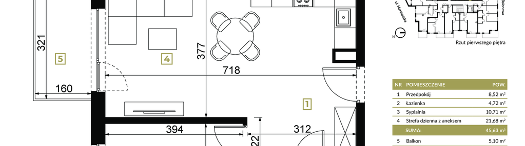 Mieszkanie w inwestycji: Apartamenty Balonowa