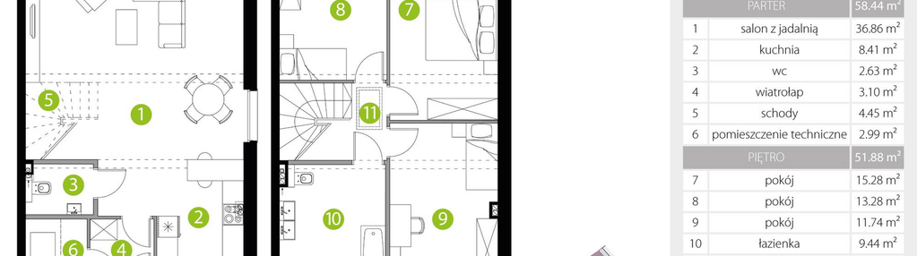 Mieszkanie w inwestycji: Lisowice Park etap 2+